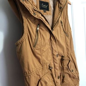 Women’s Faux Fur Lined Utility Vest, L